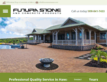 Tablet Screenshot of futurastonehawaii.com